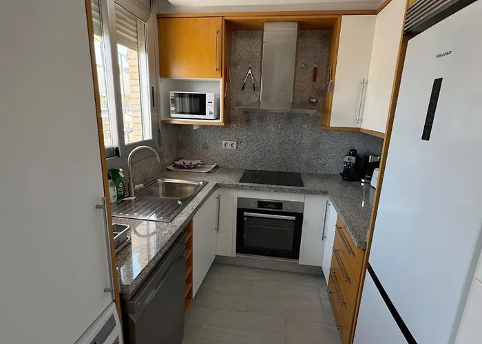 Sea View Penthouse Denia, Elegance アパート *