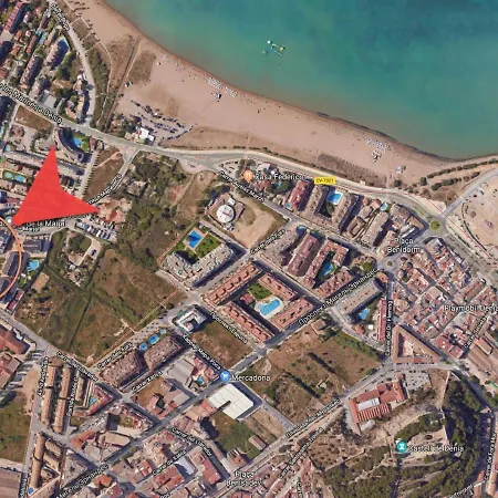 דירה Sea View Penthouse Denia, Elegance *